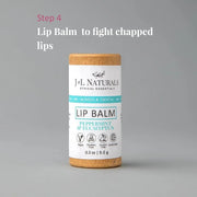 J&L Naturals Exceptional Skin Regimen Kit With Cleansing Bar, Face Salve, Konjac Sponge, Lip Balm | For Oily, Dry, Mature,...
