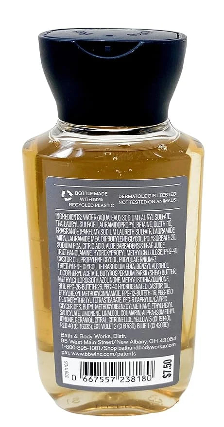Bath & Body Works Travel Size Shower Gel 3.0 oz (After Dark) - Product Image