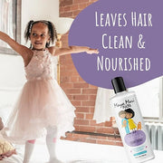 2 in 1 Natural Kids Shampoo and Conditioner, Tear Free | For Toddlers with Curly Hair | For All Kids Hair Types | Coconut ...