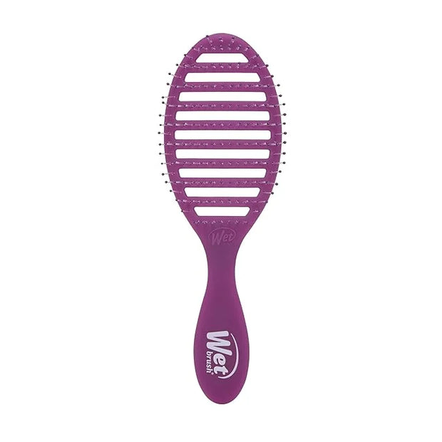 Wet Brush Speed Dry Hair Brush, Purple Frost - Vented Design & Soft HeatFlex Bristles Are Blow Dry Safe - Ergonomic Handle...