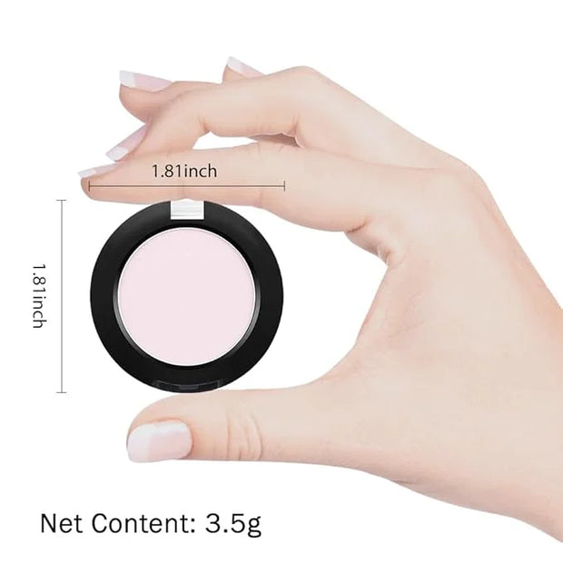 Monochrome Matte Eyeshadow Makeup Palette, Highly Pigmented Light Nude Eyeshadow Palette, Matte Pressed Powder Eye shadow ...