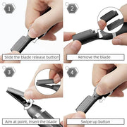 Eyebrow Trimmer and Facial Hair Remover, Rechargeable Hair Removal Women's Electric Shaver Razor for Peach Fuzz Chin Cheek...
