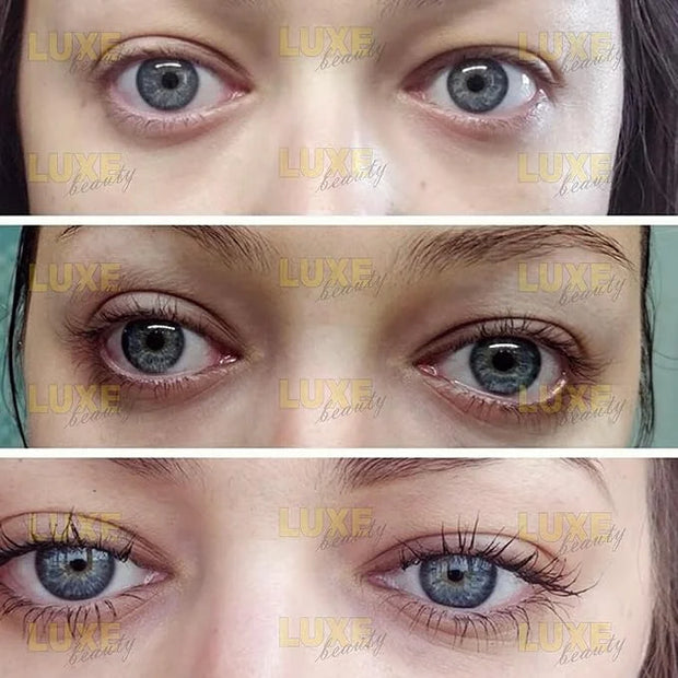 LUXE Beauty Lash Serum for Dark Long Sexy Lashes - Nourishing Sensitive Eye Formula for Darker Longer Lashes - all Natural...
