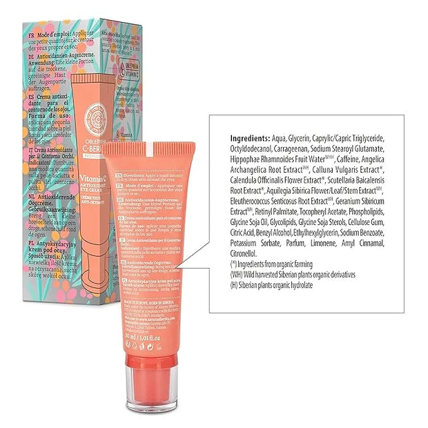 Natura Siberica C-Berrica Antioxidant Natural Eye Cream 1.01 fl oz - Product Image