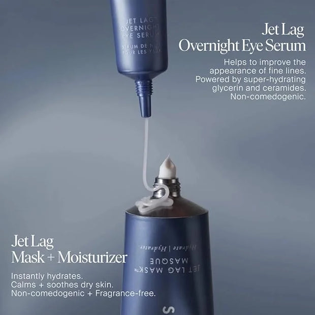 Summer Fridays Jet Lag Overnight Eye Serum - Nourishing Undereye Treatment for Dark Circles - Helps to Hydrate, Smooth, Fi...