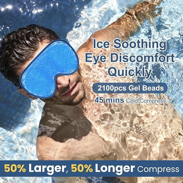 BeeVines 4 Pack Gel Eye Masks - Product Image