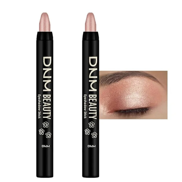 evpct 2Pcs Cream Eyeshadow Sticks Set for Eyes Waterproof, Champagne Shimmer Matte Eye shadow Stick Pencil Pen Bulk sombra...