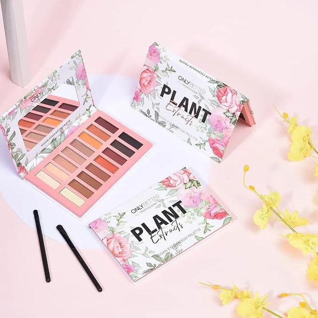 Vegan Eyeshadow Palette ONLYBETTER High Pigmented Brown Eyeshadow