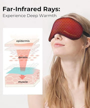 Aroma Season Heated Eye Mask, Warm Eye Compress for Dry Eyes, Moist Heat Therapy for MGD, Stye, Blephartitis - Product Image