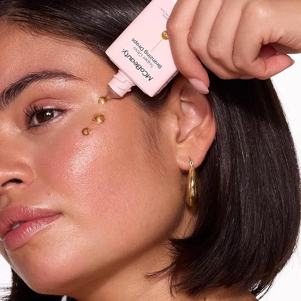 MCoBeauty Super Glow Bronzing Drops, Sun-Kissed Glow for Hydrated Radiance, Vegan, Cruelty Free Cosmetics - Product Image