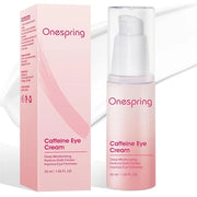 Eye Cream, Caffeine Eye Cream for Puffiness, Wrinkles, Fine Lines, Dark Circles Undereye Treatment for Women & Men, Daily ...