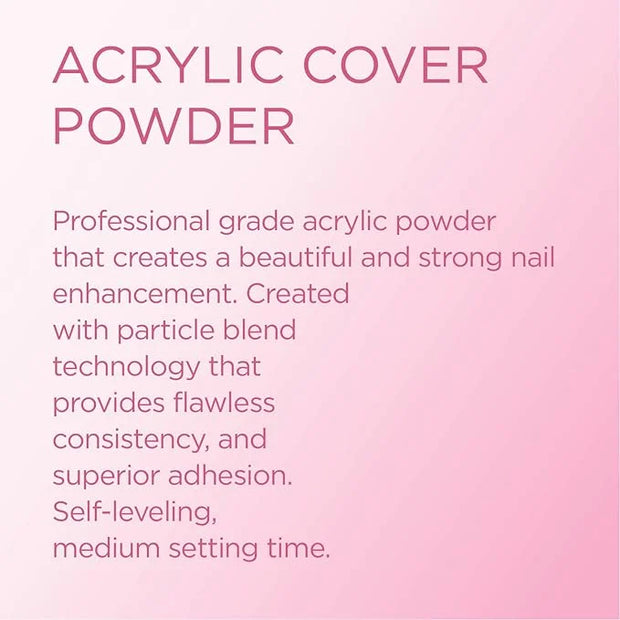 Young Nails Acrylic Powders, Cover - Created For a Flawless Consistency And Superior Adhesion - Cover Powder Begins To Set...