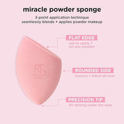 Real Techniques Ultimate Makeup Sponge Trio, Makeup Blending Sponges, For Liquid, Cream, & Powder Products, Powder & Found...