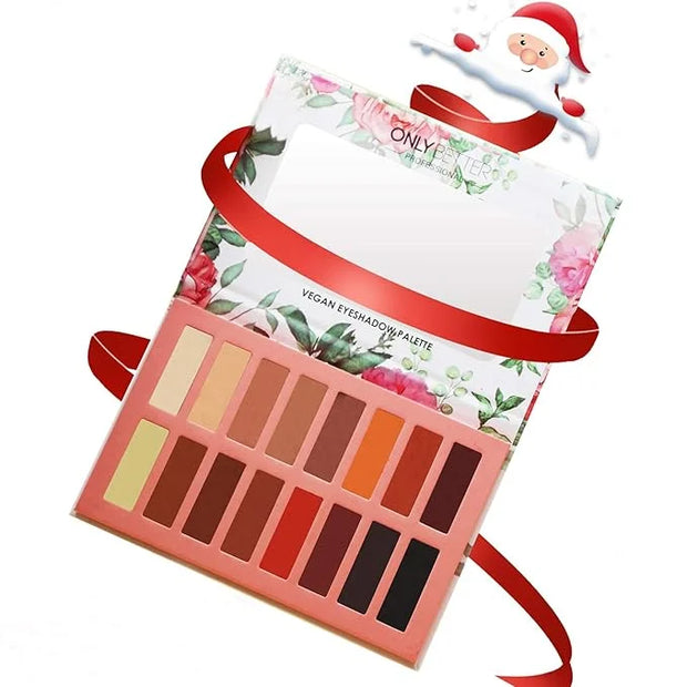 Vegan Eyeshadow Palette ONLYBETTER High Pigmented Brown Eyeshadow