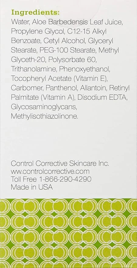CONTROL CORRECTIVE Oil Free Hydrating Lotion, 2.5 Oz - Lightweight, Silky, Non-Comedogenic, Oil-Free, Facial Moisturizer, ...