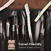 Biodegradable Wheat Straw Disposable Razors for Women – 12 Pack, Single-Color, Safety Cap – Facial & Eyebrow Razors for Un...