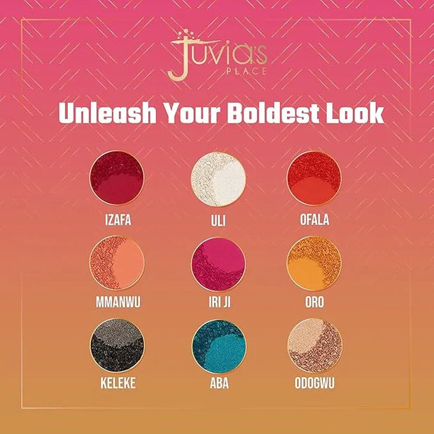 Juvia's Place Palette The Festival - Bold Coral,