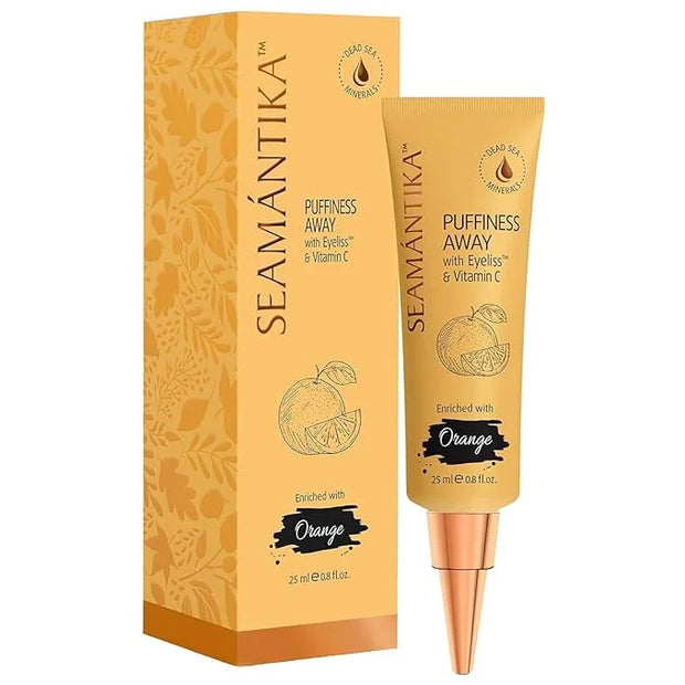 PUFFINESS AWAY Eye Cream 0.8 fl.oz - Instant Eye Bag Remover Puffiness with Eyeliss; Vitamin C, Under Eye Puffiness Reduce...