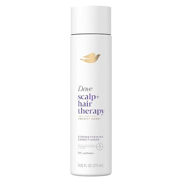 Dove Density Boost Strengthening Conditioner Scalp + Hair Therapy for protecting against premature breakage, with Vitamin ...