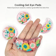 ZNÖCUETÖD Reusable Gel Eye Pads for Puffiness & Dark Circles - Cold/Warm Therapy Compress with Cooling Under Eye Patches, ...