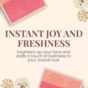 Paul & Joe Pressed Blush Palette Refill Only, Case Sold Separately, Oil-Absorbing Blush Powder, Bi-Color Face Blushes with...