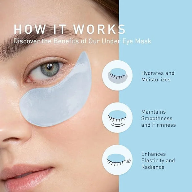 15% Niacinamide Serum With VC, B5, Hyaluronic Acid, Peptide 50ML - Under Eye Patches for Dark Circles, Reduce Wrinkles Puf...