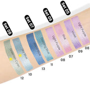 evpct 2Pcs Cream Eyeshadow Sticks Set for Eyes Sky Blue & Greenish Cyan Shimmer Eye Crayon Shadow Brightener Stick Pencil ...
