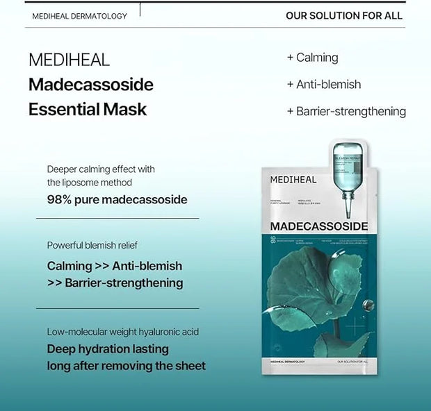 Mediheal madecassoside essential sheet mask
