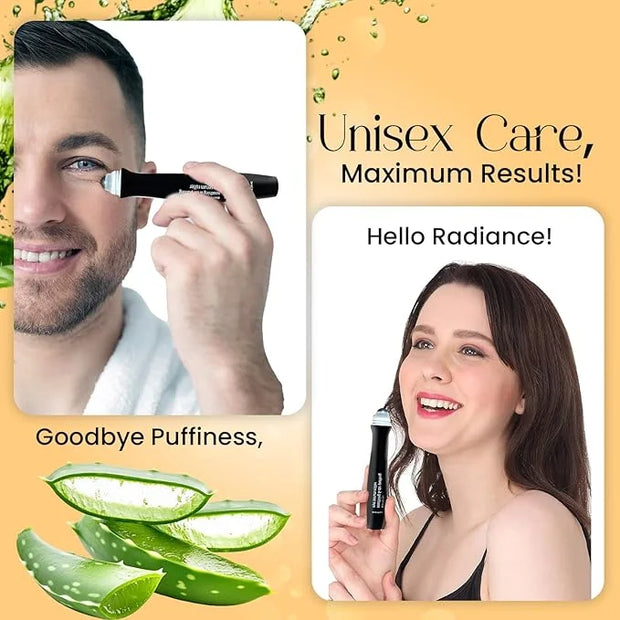Dermisyou Under Eye Serum Roller Reduce Wrinkle & Fine Lines & Puffiness For Dark Circles Undereye Bags Women & Men - Prod...