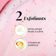 Olay Body Indulgent Mineral Scrub, Skin Exfoliating & Massaging Pearls, Nourishing Soft & Gentle Formula, Renewing BHA, Vi...