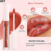 Watermelon Sugar Lip GlossTinted Glitter Lipgloss Lip Oil Teens Moisturizing Lipstick Lip Balm High Shine And Vegan Plumpi...