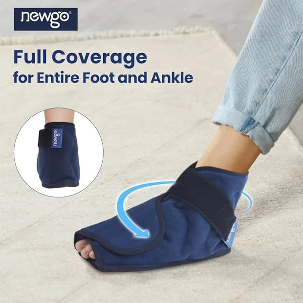 NEWGO Bundle of Cool Eye Mask and Foot Ice Pack - Product Image
