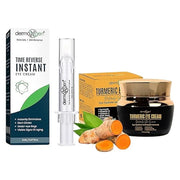 Advanced Eye Cream with Turmeric & Vitamin C – Hydrating Formula for Dark Circles, Puffiness & Eye Bags – Visibly Smooths ...