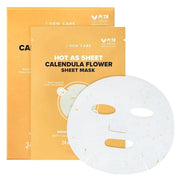 I DEW CARE Real Herb Calendula Sheet Face Mask - Hot As Sheet | Korean Face Masks Skincare, Moisturizing and Calming for D...