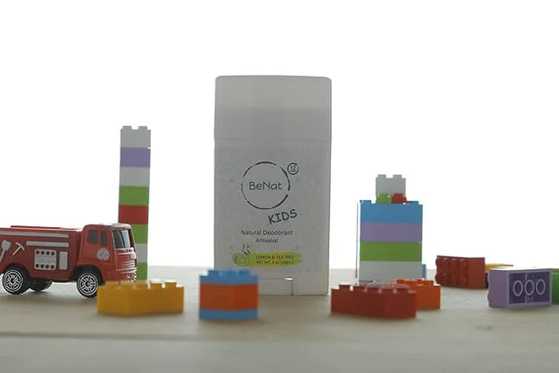 All Natural Deodorant For Kids and Teens 100% Natural Aluminum-Free Carcinogen Free Kids Deodorant For Boys and Girls Clin...