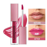 LANGMANNI 12Pcs Lip gloss Collection Makeup Set, Shiny Smooth Soft Liquid Lip Glosses Lip Stain With Rich Varied Colors Fo...