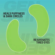 Eye Patches for Dark Circles and Puffiness, Under Eye Mask with Hyaluronic Acid and Matcha Green Tea, Vegan and Cruelty-Fr...
