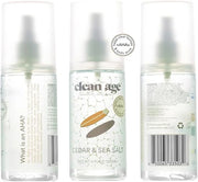 Aluminum Free Deodorant & Body Spray for Whole Body - Cedar 4oz - Clean Deodorant and Body Spray for Teen Boys and Girls -...
