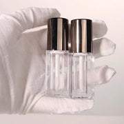COSIDEA 20pcs 5ml Square empty lip gloss tubes bulk with wand unique rectangular lipgloss tube with round cap - Product Image