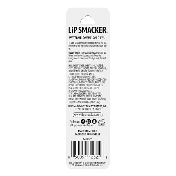 Lip Smacker Rolly Lip Gloss, Classic Roller-Ball Design for a Cooling Sensation, Hydrating & Moisturizing Shine - Watermel...