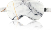 THXSILK Sleep Mask 100% 19 Momme Pure Mulberry Silk Super Smooth Cooling Decorative Sleep Eye Mask Blackout Eye Cover with...