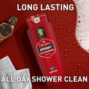 Old Spice Refreshing Body Wash for Men, 3X Defense, 24/7 Shower Fresh with Long Lasting Scent, Red Collection, Swagger wit...