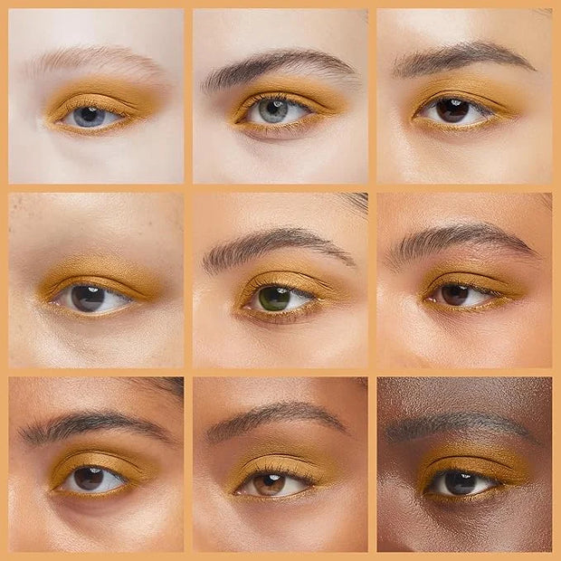 Desert Sun Matte Medium Orange Warm Beige Pressed Powder Single Vegan Eyeshadow; Talc, Paraben & Cruelty Free - Product Image