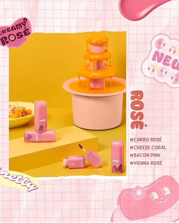 Glow Bokki Glossy Lip Tint, Korean Beauty (GB07 Bacon Pink, 4.1 grams) - Product Image