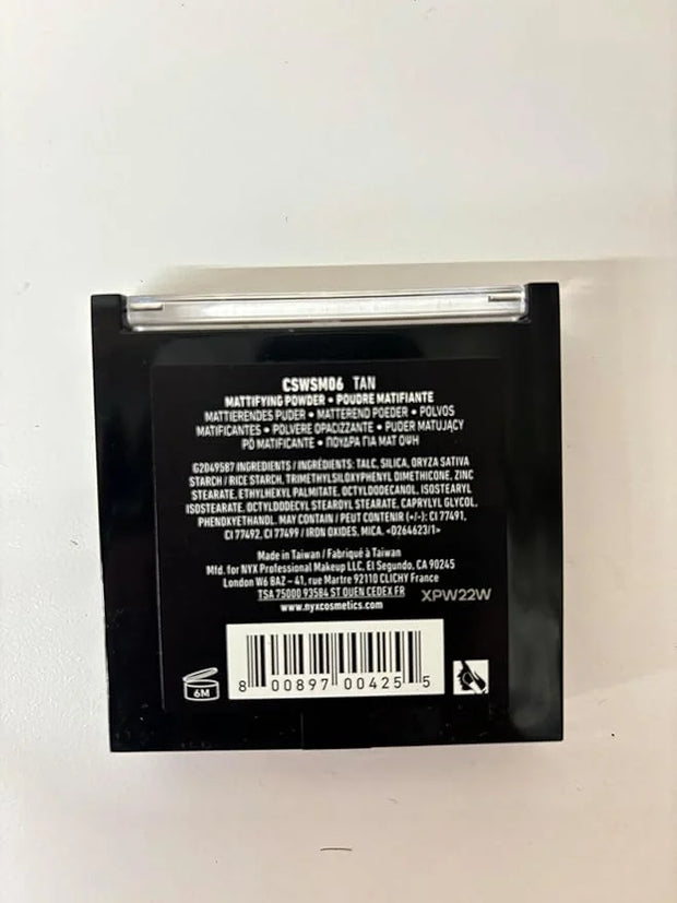 NYX PROFESSIONAL MAKEUP Can't Stop Won't Stop Mattifying Pressed Powder - Tan - Product Image