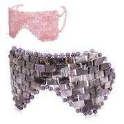 gemshan Amethyst Eye Mask & Rose Quartz Eye Mask - Product Image