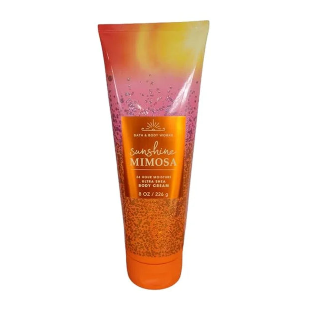 Bath and Body Works Sunshine Mimosa Ultra Shea Body Cream 8 oz / 226 g - Product Image
