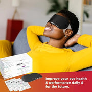 Self Heating Eye Mask - Steam Eye Mask for Dry Eyes, Soothing Relief, Stress Reduction - Disposable Warm Eye Compress Mois...