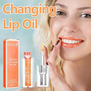 Midnight Boss Up Magic Color Changing Lip Oil Stain Cosmetic PH Actived Moisturizing Hydrating Glow Gloss Tinted Transpare...