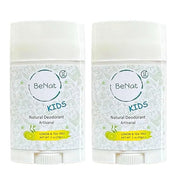 2-Pack All Natural Deodorant For Kids and Teens 100% Natural Aluminum-Free Carcinogen Free Kids Deodorant For Boys and Gir...